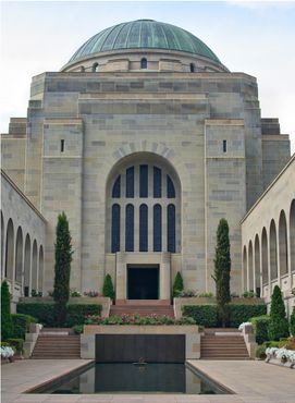 The Australian War Memorial in Canberra, Australia.