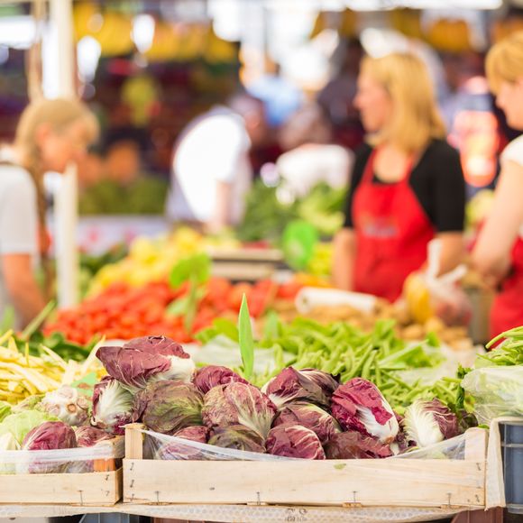 More organic produce than you could eat.