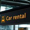 Picking up a rental car